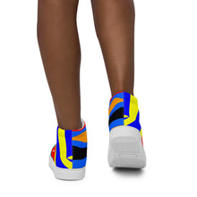 Load image into Gallery viewer, Women’s high top canvas shoes - SQA12-V1
