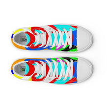 Load image into Gallery viewer, Women’s high top canvas shoes - SQA5-V1
