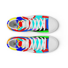 Load image into Gallery viewer, Women’s high top canvas shoes - SQA13-V1