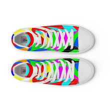 Load image into Gallery viewer, Women’s high top canvas shoes - SQA15-V1