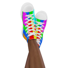 Load image into Gallery viewer, Women’s high top canvas shoes - SQA1-S1
