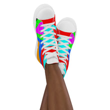 Load image into Gallery viewer, Women’s high top canvas shoes - SQA2-S1