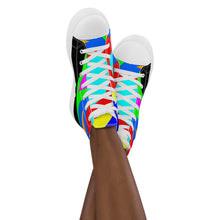 Load image into Gallery viewer, Women’s high top canvas shoes - SQA3-S1