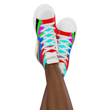 Load image into Gallery viewer, Women’s high top canvas shoes - SQA10-S1