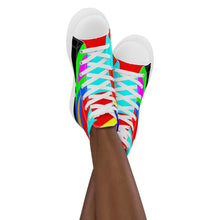 Load image into Gallery viewer, Women’s high top canvas shoes - SQA12-S1