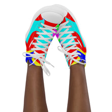 Load image into Gallery viewer, Women’s high top canvas shoes - SQA12-S1