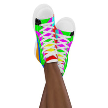 Load image into Gallery viewer, Women’s high top canvas shoes - SQA15-S1