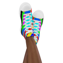 Load image into Gallery viewer, Women’s high top canvas shoes - SQA16-S1