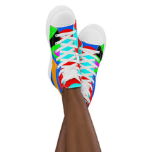 Load image into Gallery viewer, Women’s high top canvas shoes - SQA5-V1