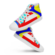 Load image into Gallery viewer, Women’s high top canvas shoes - SQA10-V1