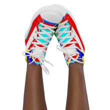 Load image into Gallery viewer, Women’s high top canvas shoes - SQA10-V1