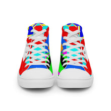 Load image into Gallery viewer, Women’s high top canvas shoes - SQA10-V1