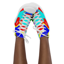 Load image into Gallery viewer, Women’s high top canvas shoes - SQA12-V1