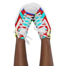 Load image into Gallery viewer, Women’s high top canvas shoes - SQA14-V1