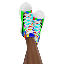 Load image into Gallery viewer, Women’s high top canvas shoes - SQA16V1