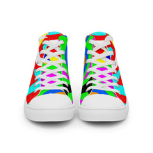Load image into Gallery viewer, Women’s high top canvas shoes - SQA15-V1