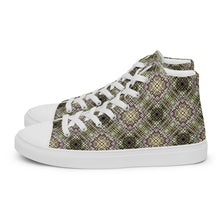 Load image into Gallery viewer, Women’s high top canvas shoes - KHAKI PLUSH