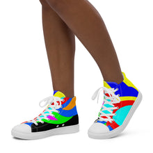 Load image into Gallery viewer, Women’s high top canvas shoes - SQA3-S1