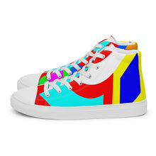 Load image into Gallery viewer, Women’s high top canvas shoes - SQA5-S1