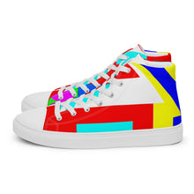 Load image into Gallery viewer, Women’s high top canvas shoes - SQA10-S1