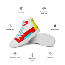 Load image into Gallery viewer, Women’s high top canvas shoes - SQA11-S1
