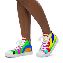 Load image into Gallery viewer, Women’s high top canvas shoes - SQA15-S1
