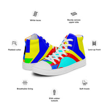 Load image into Gallery viewer, Women’s high top canvas shoes - SQA4-S1