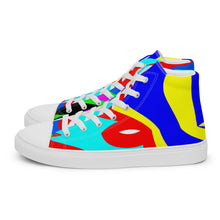Load image into Gallery viewer, Women’s high top canvas shoes - SQA12-V1