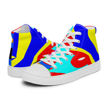 Load image into Gallery viewer, Women’s high top canvas shoes - SQA12-V1