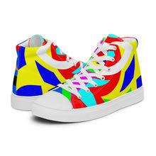 Load image into Gallery viewer, Women’s high top canvas shoes - SQA15-V1