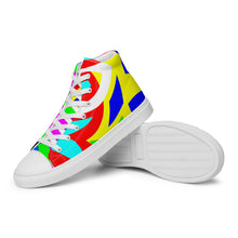 Load image into Gallery viewer, Women’s high top canvas shoes - SQA15-V1