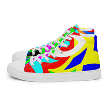 Load image into Gallery viewer, Women’s high top canvas shoes - SQA15-V1
