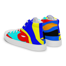 Load image into Gallery viewer, Women’s high top canvas shoes - SQA12-V1