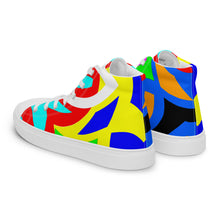 Load image into Gallery viewer, Women’s high top canvas shoes - SQA15-V1