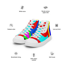 Load image into Gallery viewer, Women’s high top canvas shoes - SQA5-S1