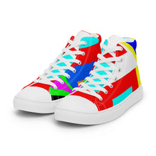 Load image into Gallery viewer, Women’s high top canvas shoes - SQA10-S1