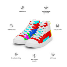 Load image into Gallery viewer, Women’s high top canvas shoes - SQA11-S1