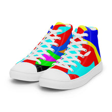 Load image into Gallery viewer, Women’s high top canvas shoes - SQA12-S1