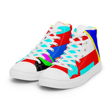 Load image into Gallery viewer, Women’s high top canvas shoes - SQA13-S1