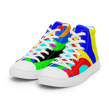 Load image into Gallery viewer, Women’s high top canvas shoes - SQA3-V1