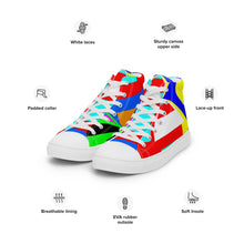 Load image into Gallery viewer, Women’s high top canvas shoes - SQA10-V1
