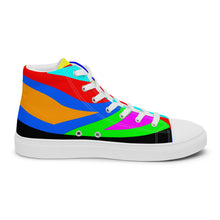Load image into Gallery viewer, Women’s high top canvas shoes - SQA12-S1