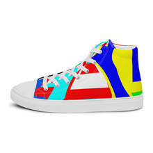 Load image into Gallery viewer, Women’s high top canvas shoes - SQA13-V1