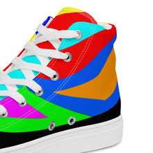 Load image into Gallery viewer, Women’s high top canvas shoes - SQA12-S1