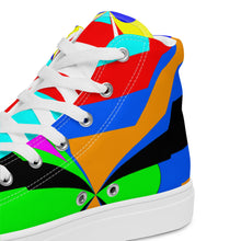 Load image into Gallery viewer, Women’s high top canvas shoes - SQA13-V1