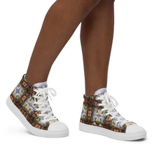Load image into Gallery viewer, Women’s high top canvas shoes - PALMUNDER