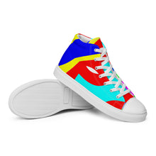 Load image into Gallery viewer, Women’s high top canvas shoes - SQA12-S1
