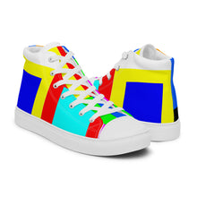 Load image into Gallery viewer, Women’s high top canvas shoes - SQA1-V1