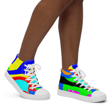 Load image into Gallery viewer, Women’s high top canvas shoes - SQA4-S1