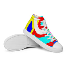 Load image into Gallery viewer, Women’s high top canvas shoes - SQA5-V1